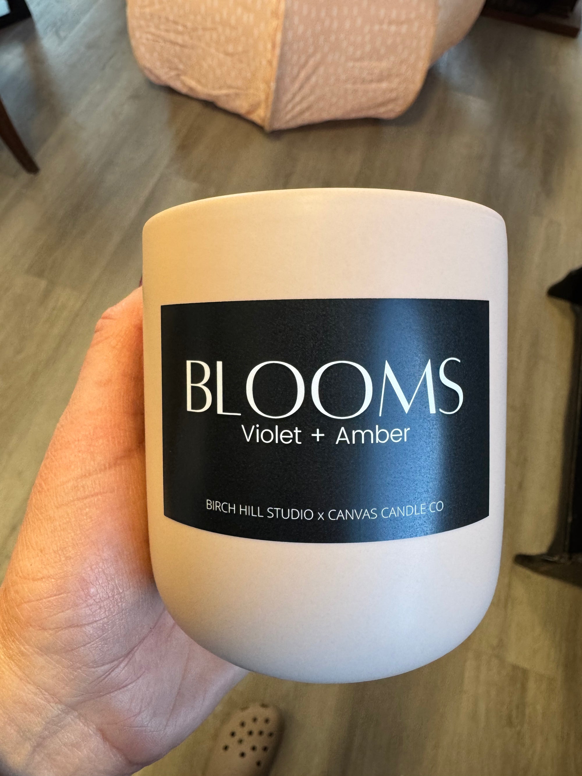 BLOOMS Candle - Violet + Amber