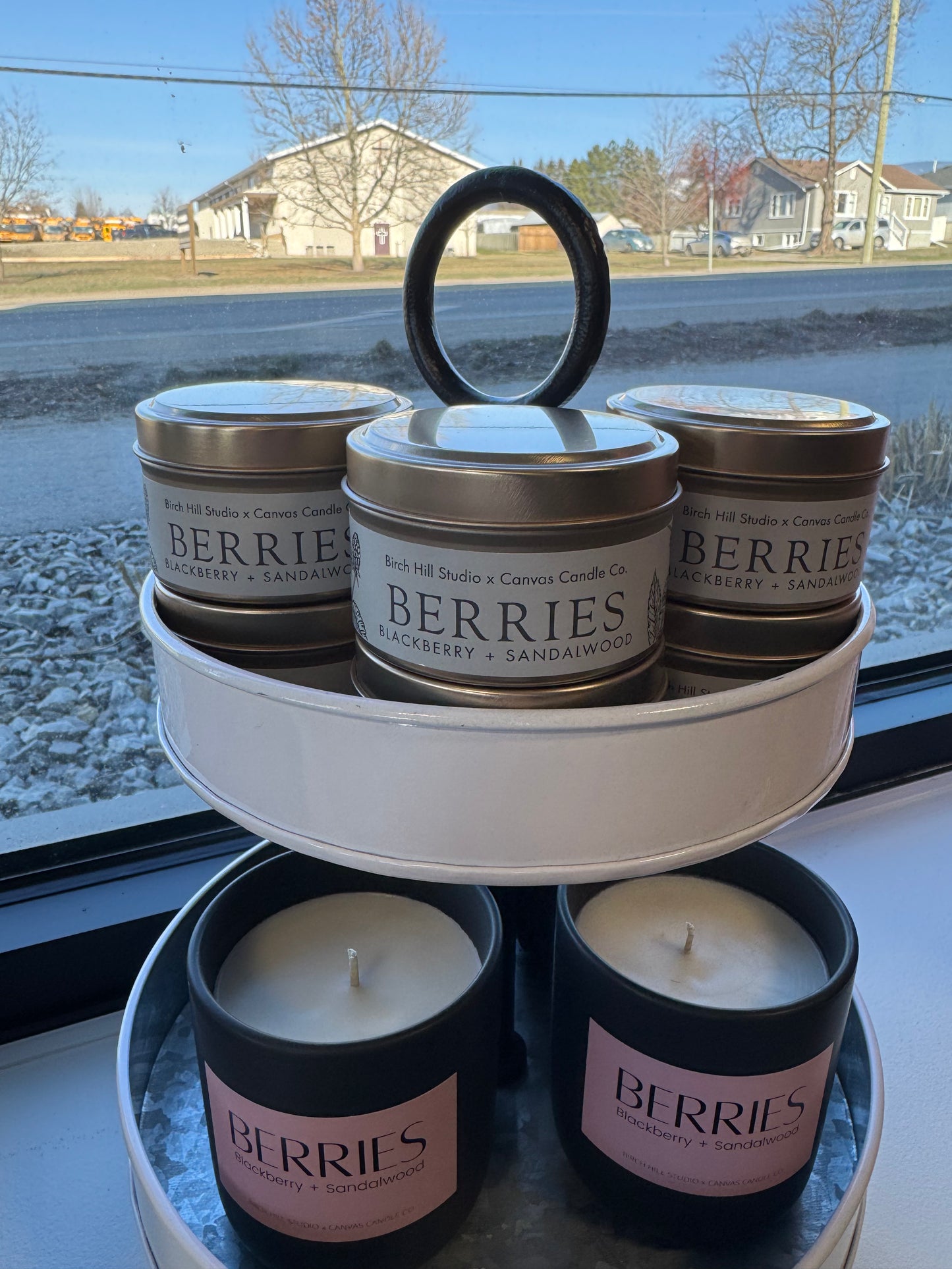 BERRIES Candle 6oz. Gold Tin