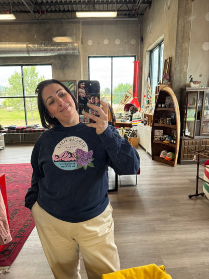 Heritage Logo Spring Crewneck