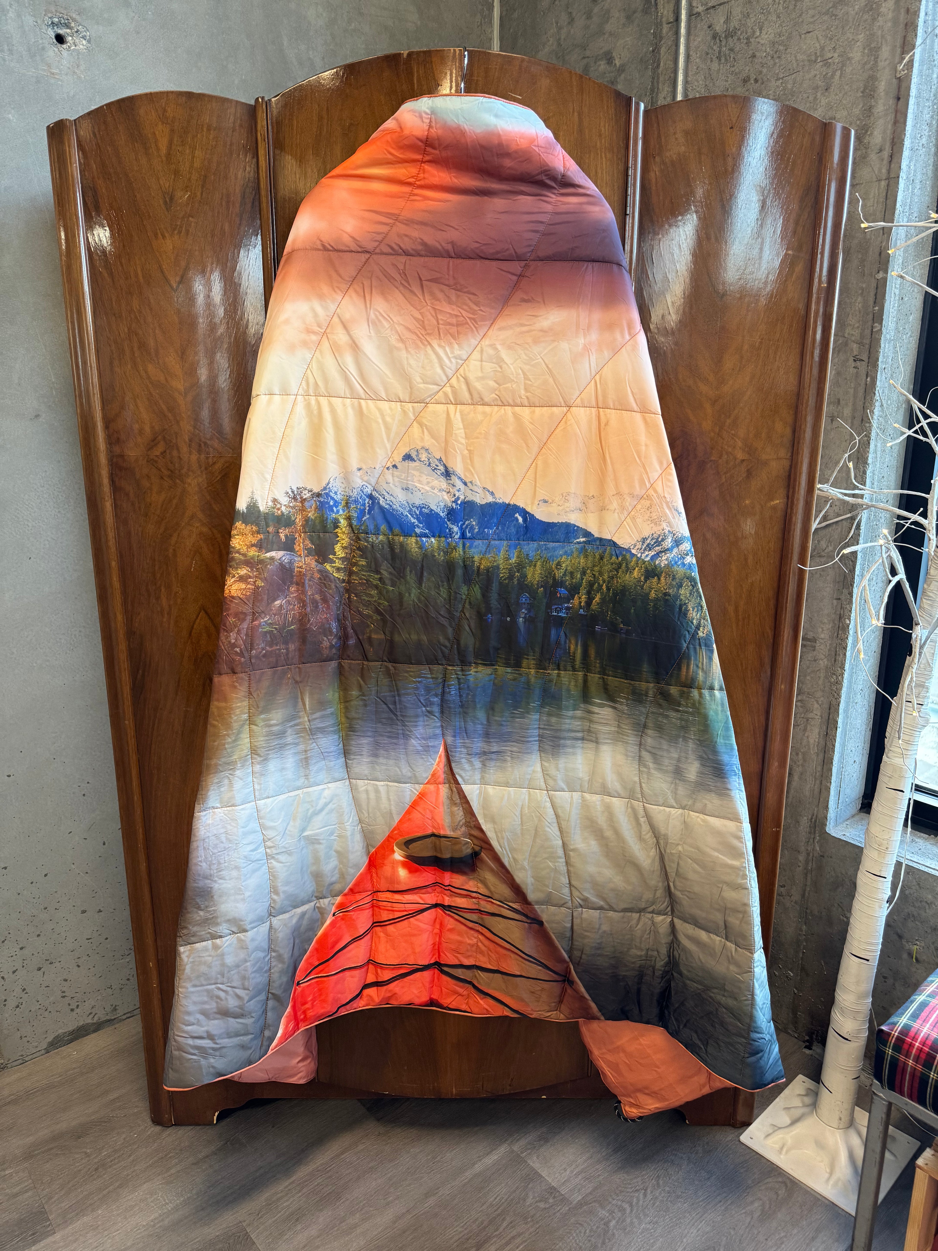 Adult Puffy Camp Blanket