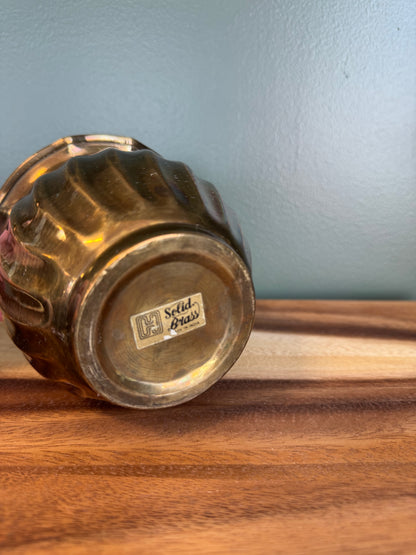 Pre-Loved Solid Brass Small Planter