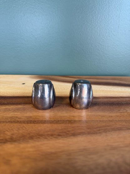 Pre-Loved Silver Plated mini Salt and Pepper Shakers