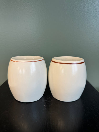Pre-Loved Blue Flower Salt & Pepper Shakers