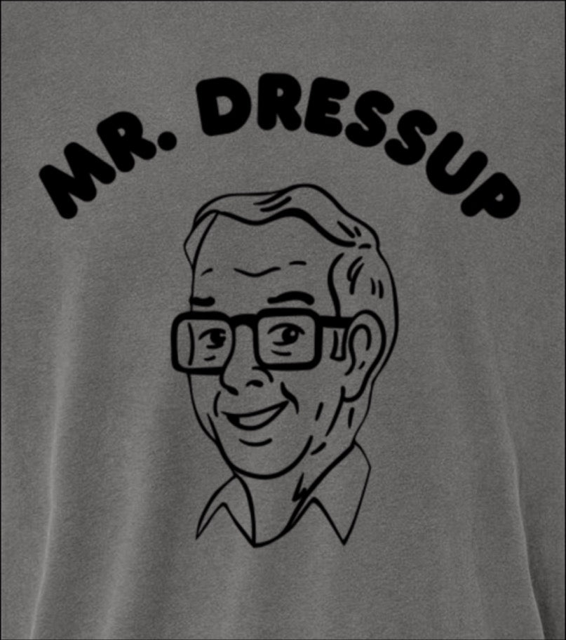 Mr. Dressup TShirt-Grey