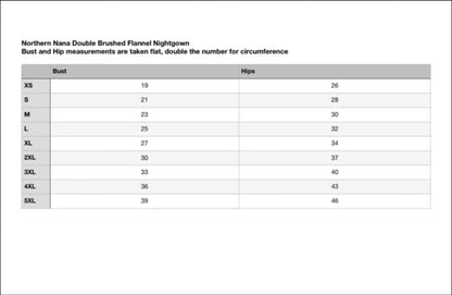 N. N. Double Brushed Flannel Nighty