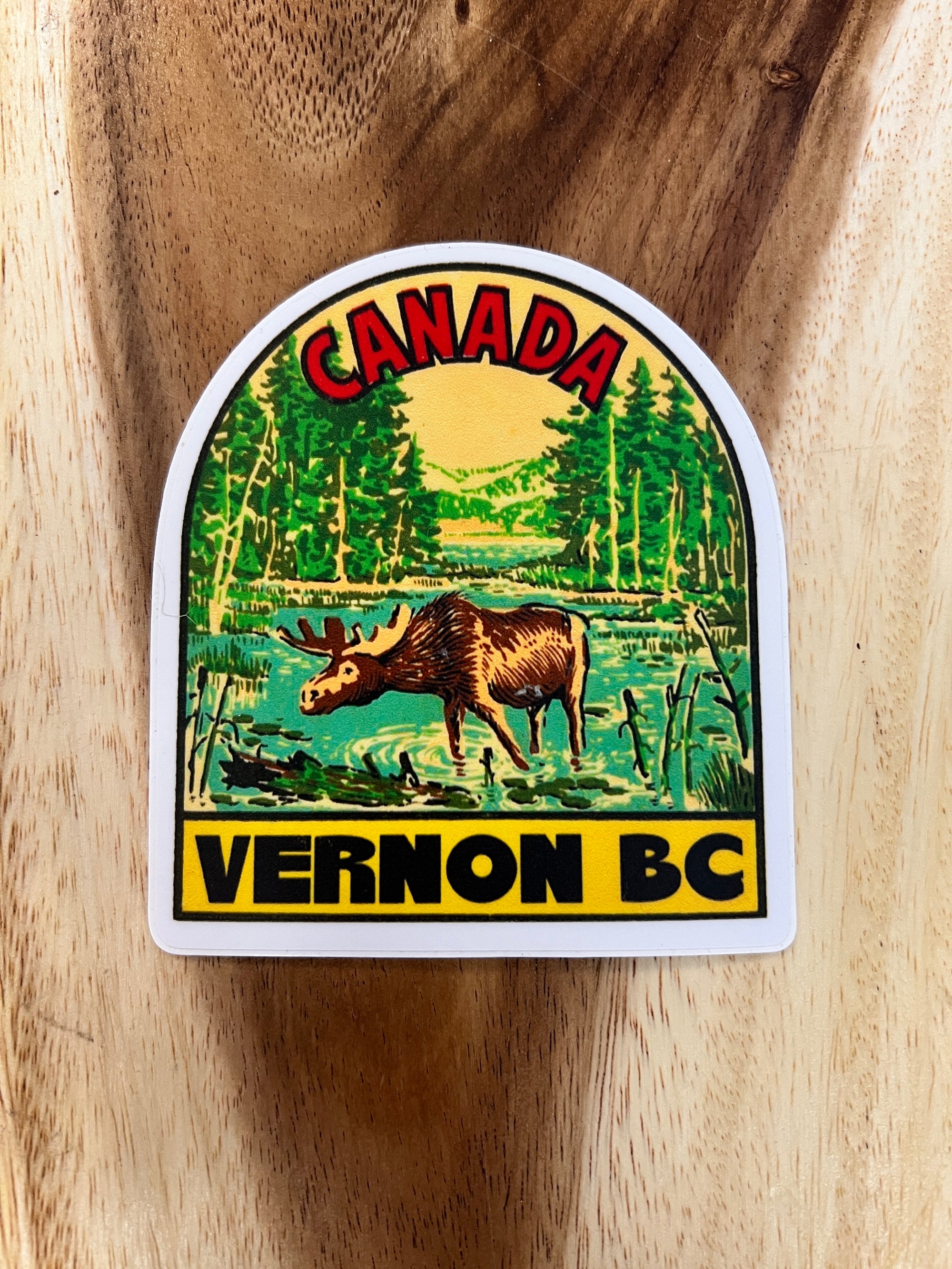 Vernon Moose Sticker