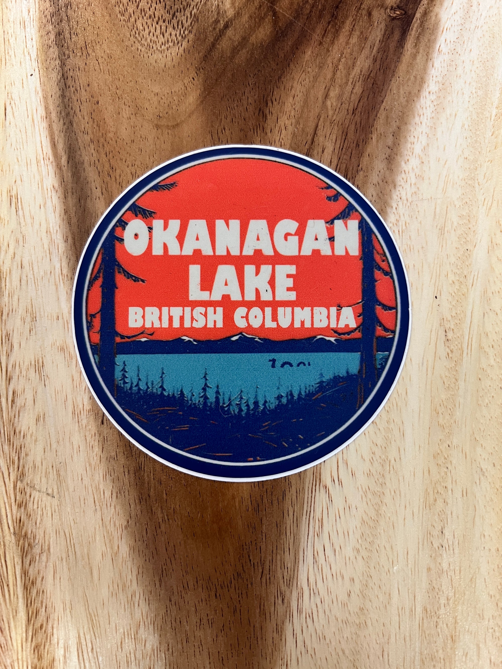 Okanagan Lake Sticker