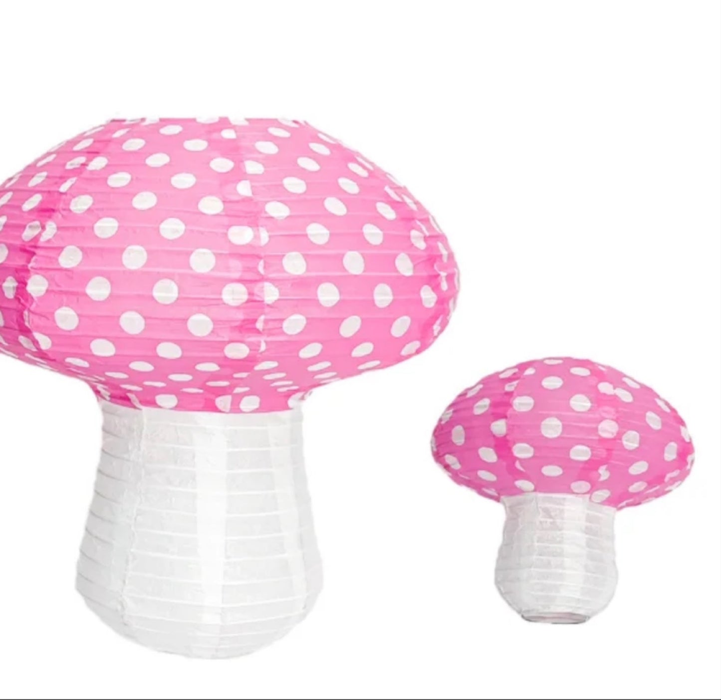 Mushroom Paper Lantern-set of 3