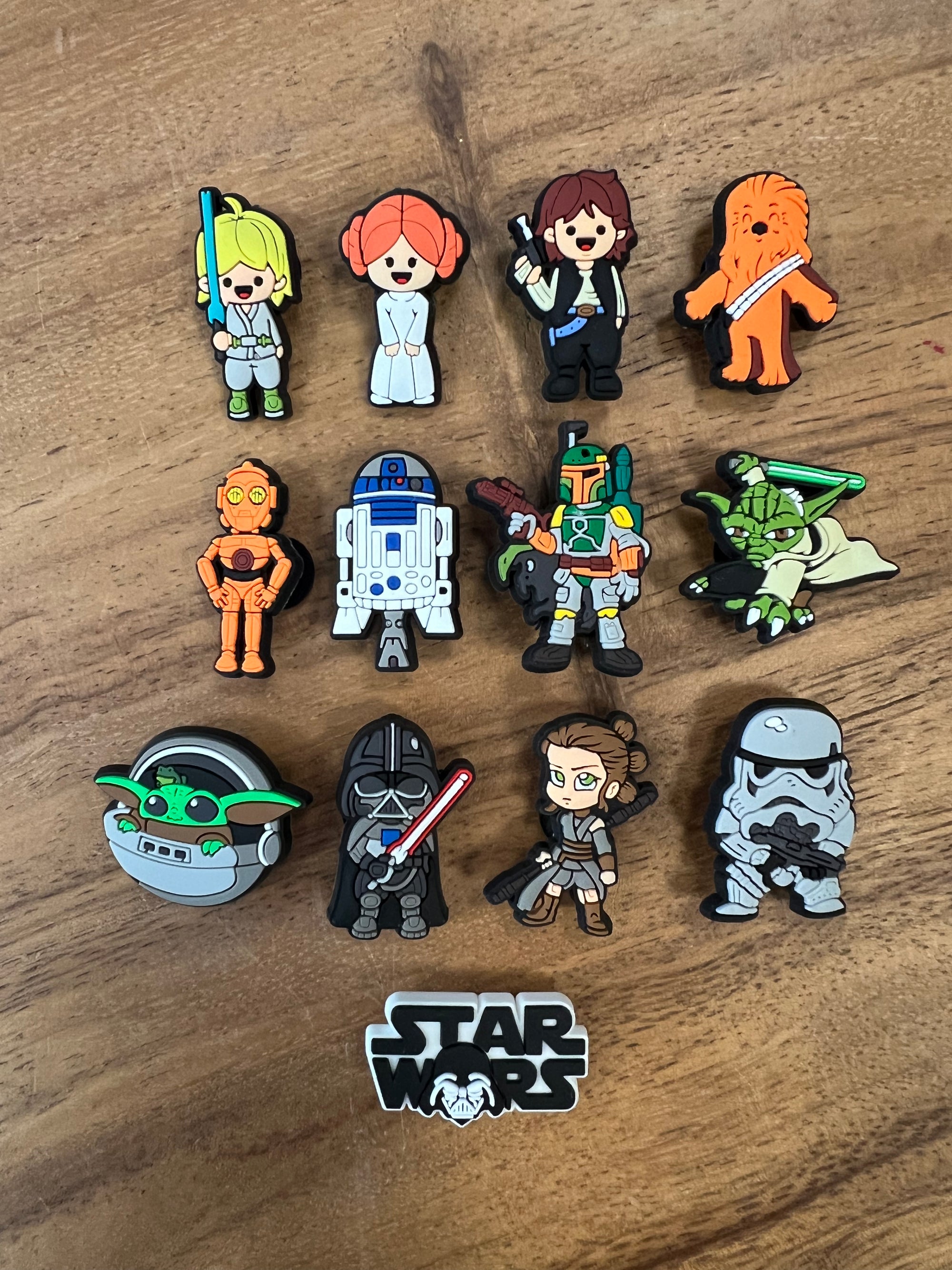 Clog Charms-Star Wars