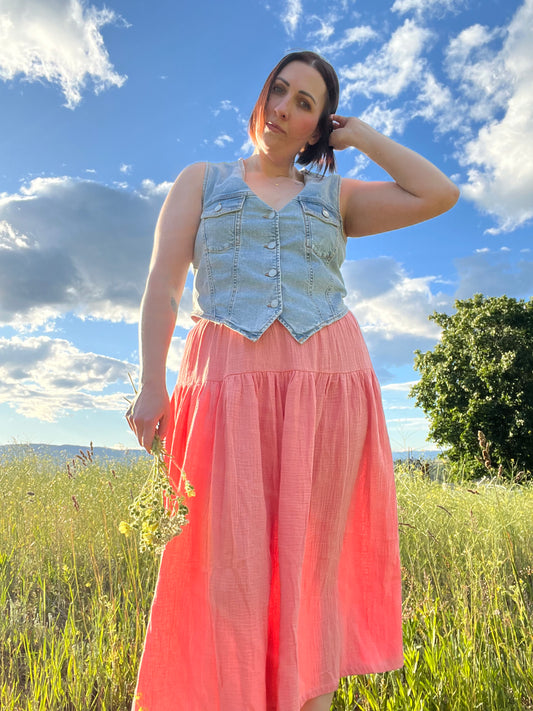 Maxi Peasant Skirt