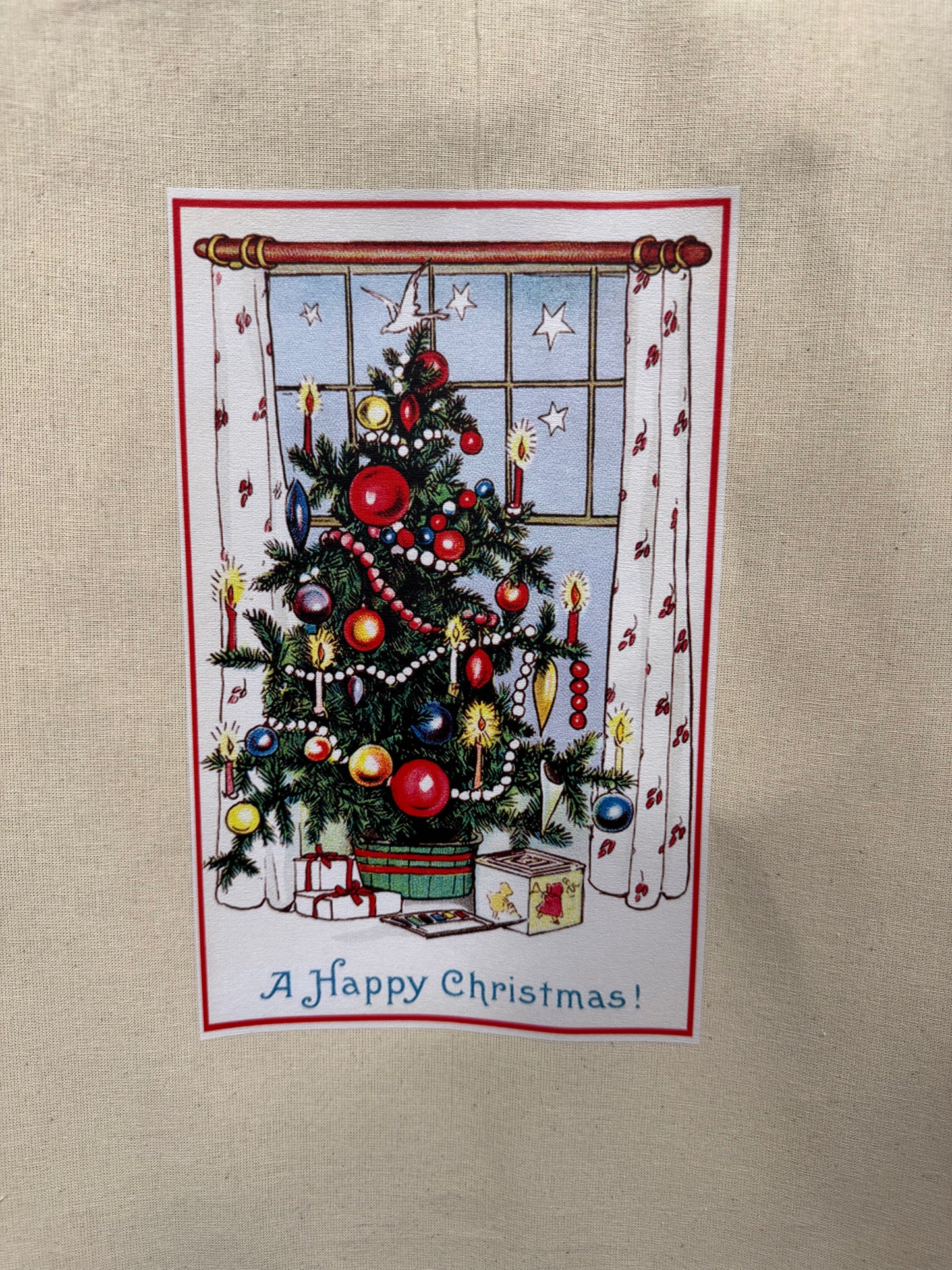 Christmas Tree Tote Bag