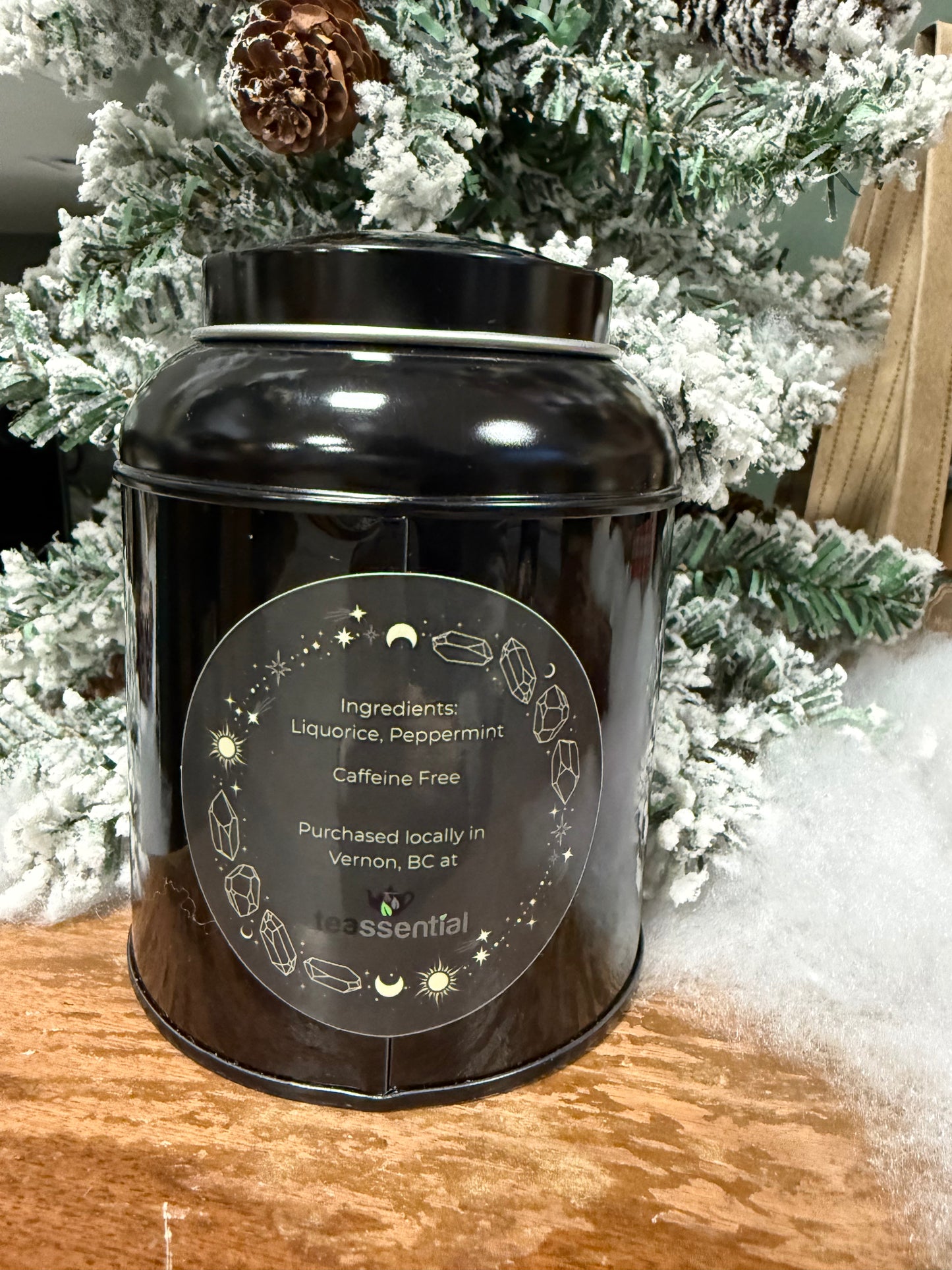 Organic Liquorice Mint Tea Tin-50g