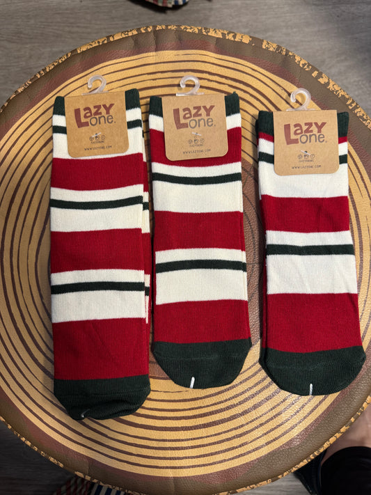 Naughty Elf Kids Socks