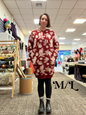 Pinecone Cranberry Tunic