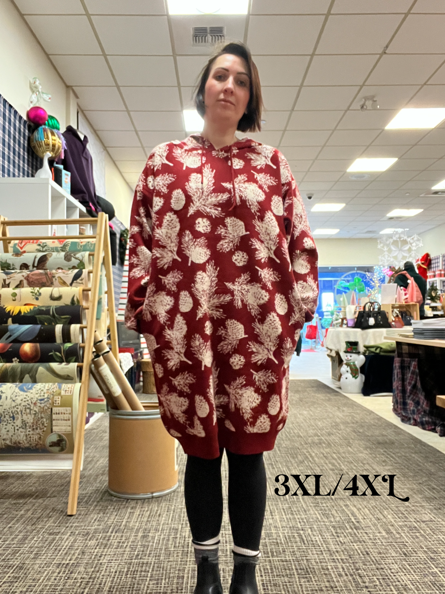 Pinecone Cranberry Tunic