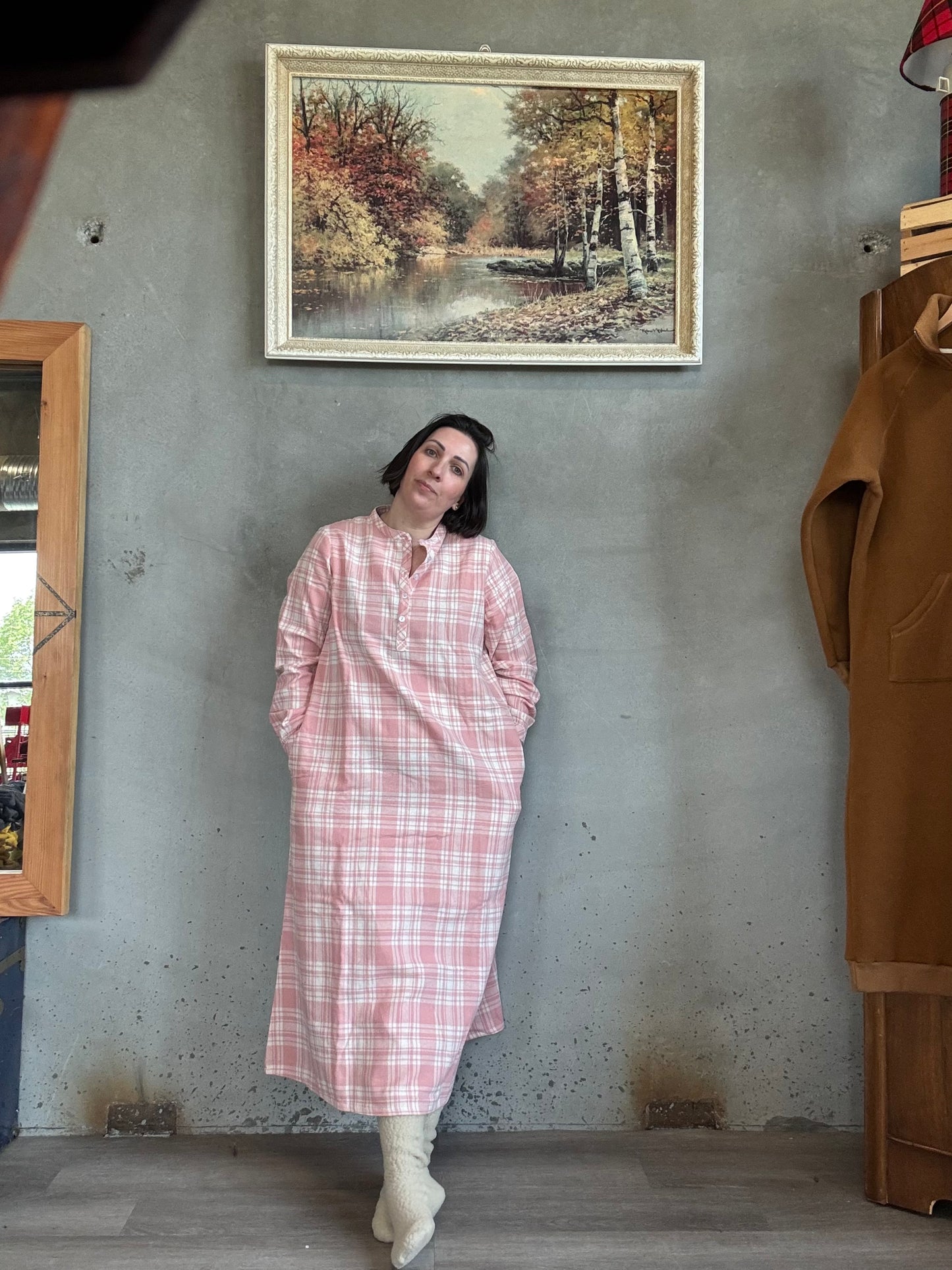 Flannel Northern Nana Nighty