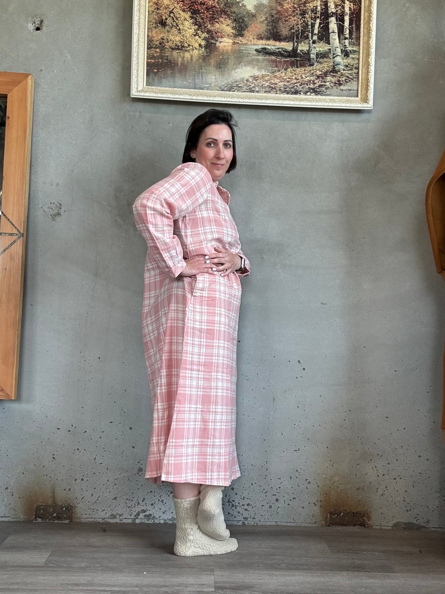 Flannel Northern Nana Nighty