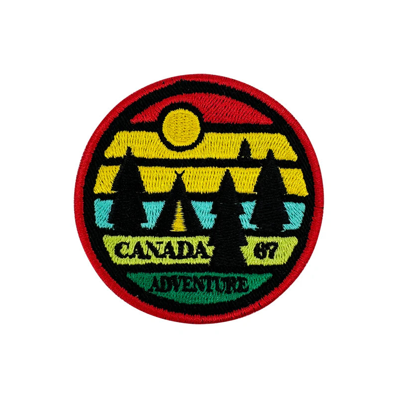 Retro Stripe Patch