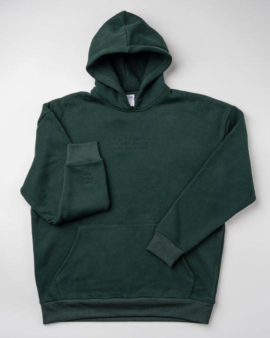 Not Arguing Green Hoodie