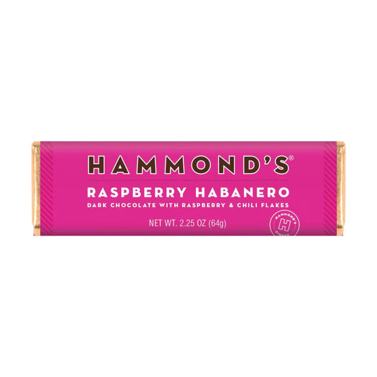 HAMMOND'S Raspberry Habanero Dark Chocolate Bar