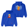 Inspector Gadget Penny & Brain Hoodie-Blue