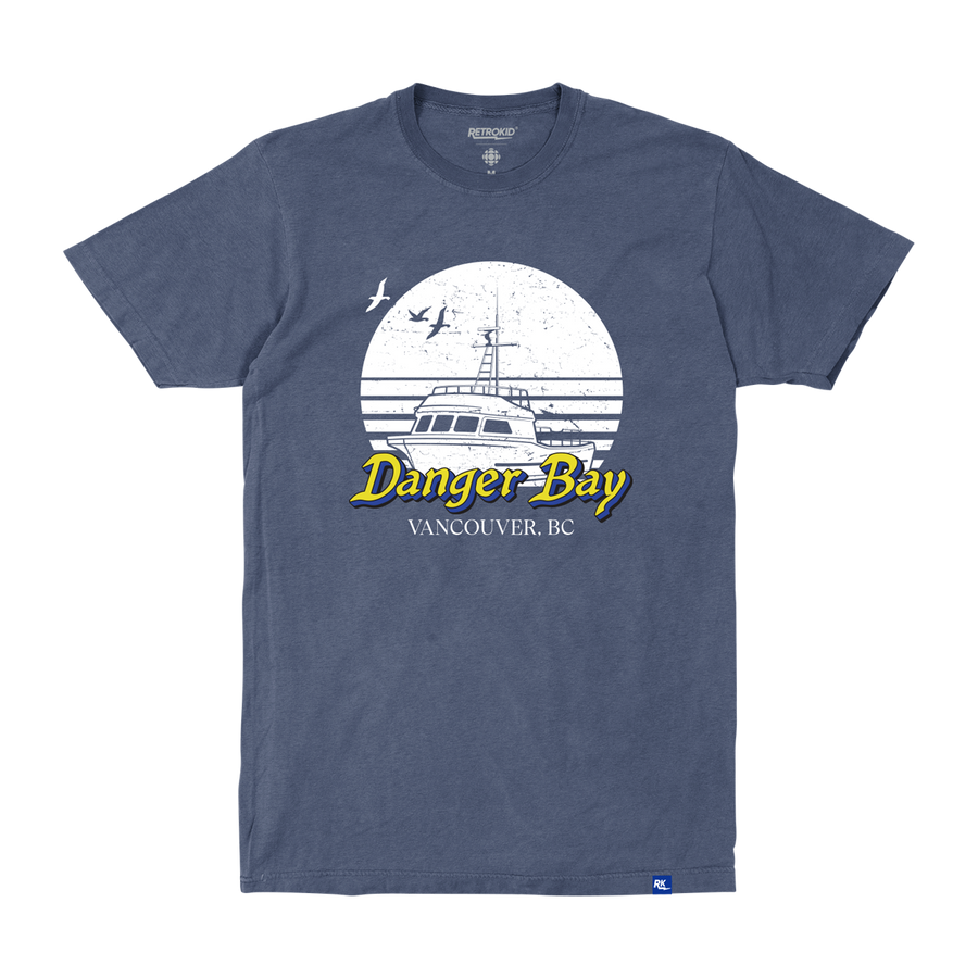 Danger Bay TShirt-Grey Blue