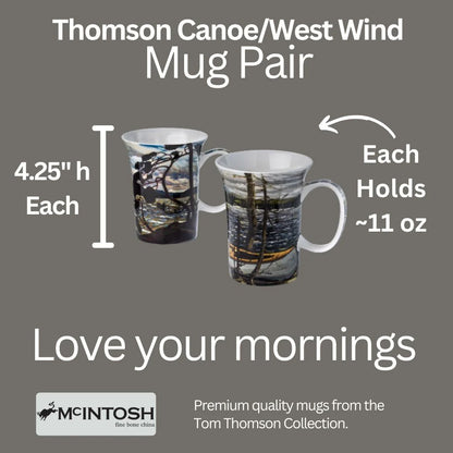 Thomson Canoe/West Wind - Set of 2