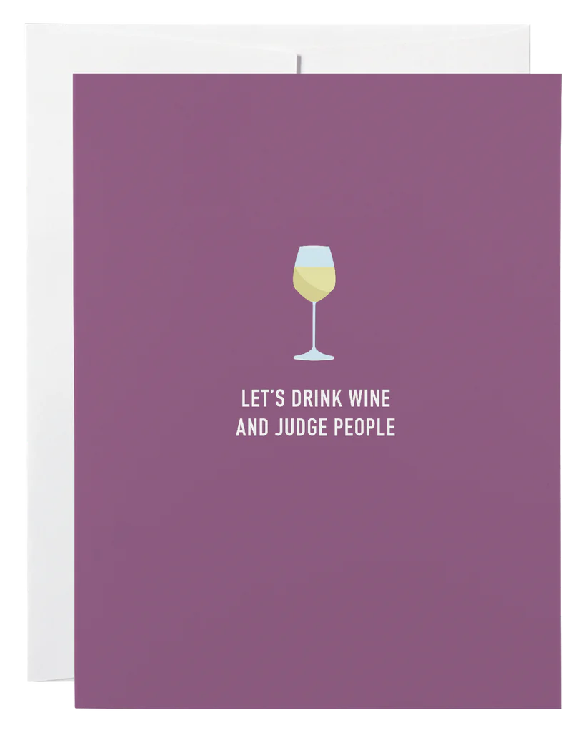 Judge People Card