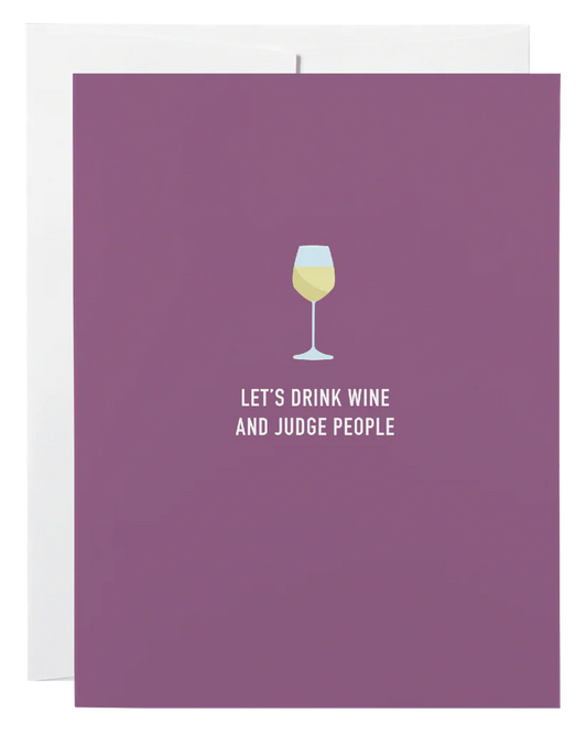 Judge People Card