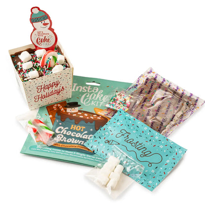 Chocolate Brownie Cake Mix Kit with Chocolate Frosting