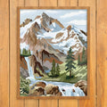Snowy Mountain Print 8"x10"