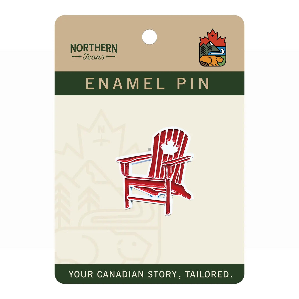Adirondack Enamel Pin