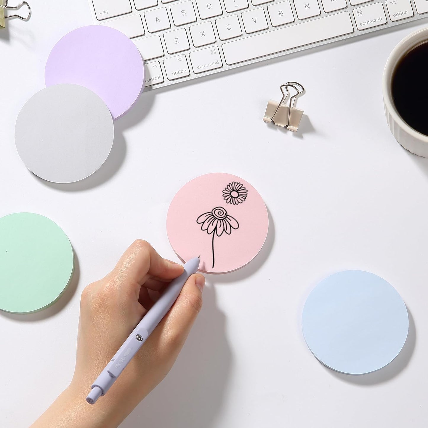 Round Sticky Notes