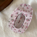 Retro Print Oval Hair Claw