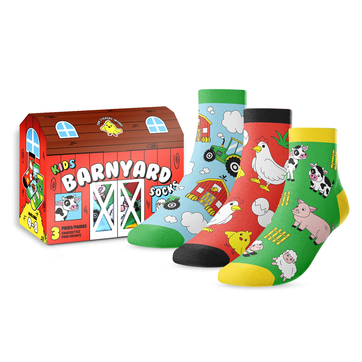 Backyardigans Socks Barnyard Kids Socks – Birch Hill Studio