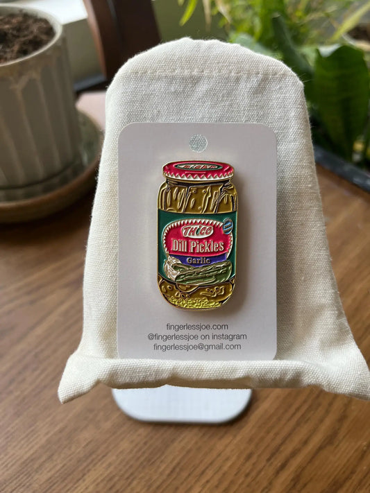 2” Rick’s Thicc Dill Pickles Pin