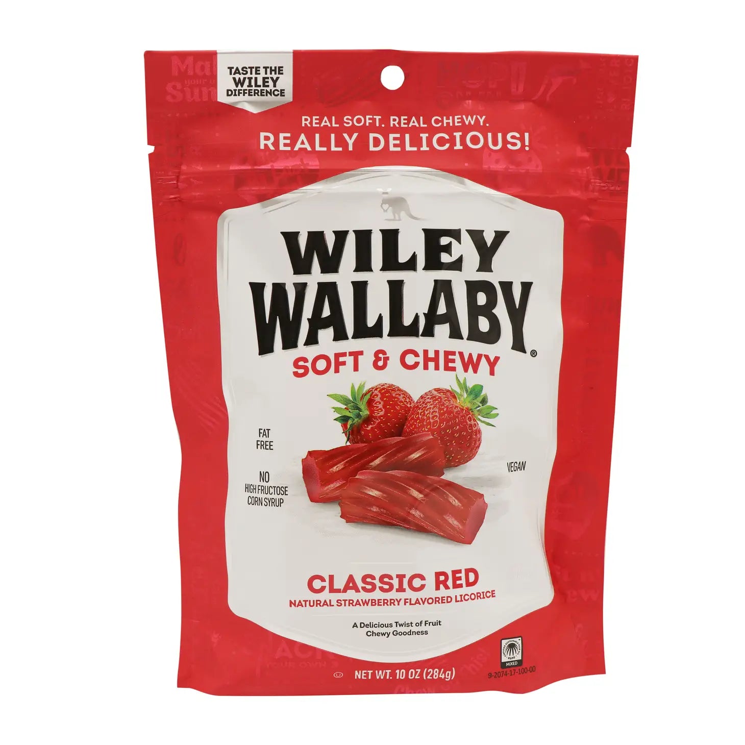 Wiley Wallaby Classic Red Licorice - 10oz