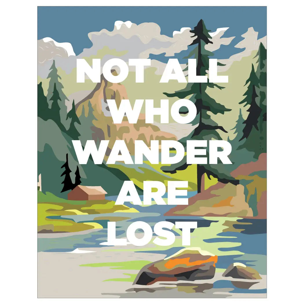 Not All Who Wander Magnet