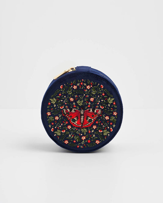 Butterfly Velvet Jewellery Box