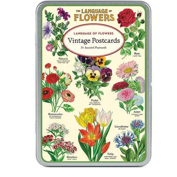 Language of Flowers Postcards
