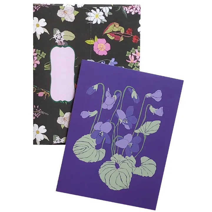 New Brunswick Purple Violet Greeting Card