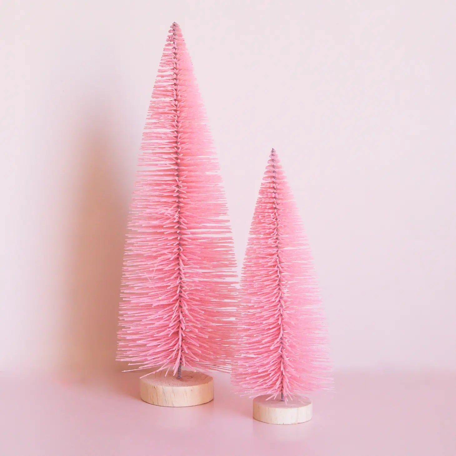 Bottle Brush Tree - Warm Pink