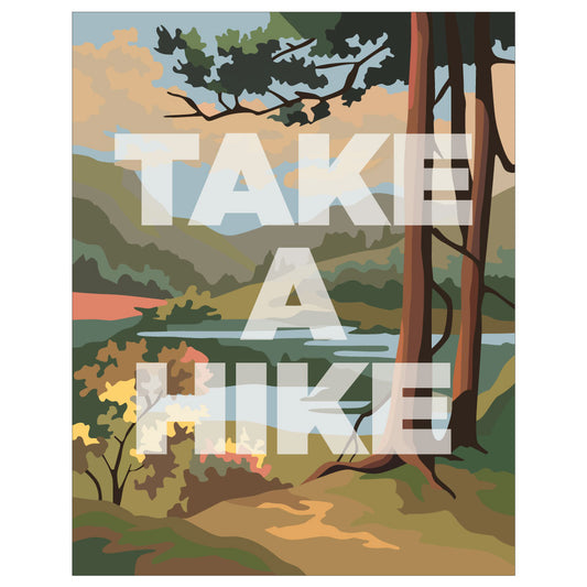 Take A Hike Magnet