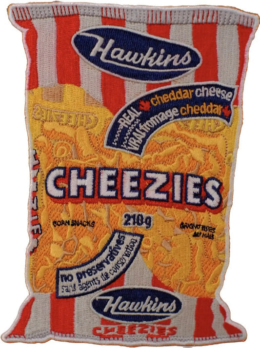 Iron-On 6X4” Embroidered Canadian ”Cheezies” Patch