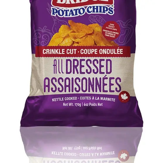 All Dressed Crinkle Cut Chips - 170g