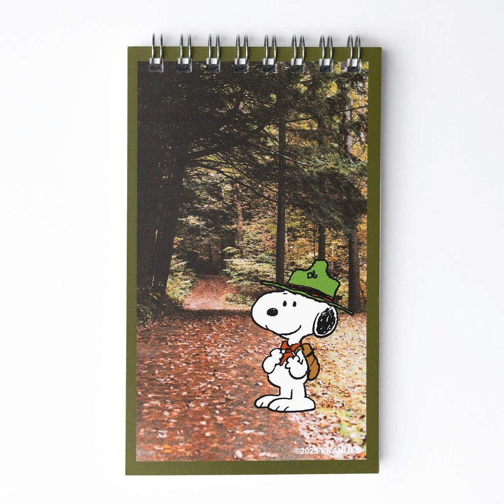 3P4 x Peanuts® - Snoopy Scout Mini Notebook