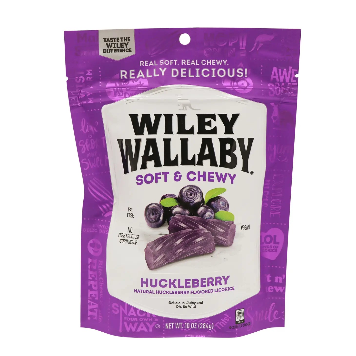 Copy of Wiley Wallaby Huckleberry Licorice - 10oz