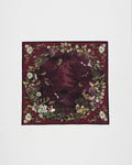 Orla Square Scarf-Magenta