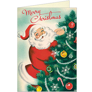 Merry Christmas Santa Greeting Card