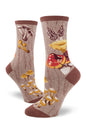 Mushroom Women's Socks in Heather